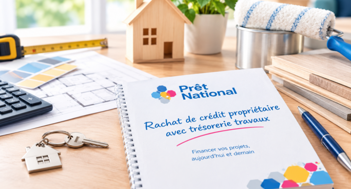 Regroupement des crédits et financement des travaux en un seul Crédit !